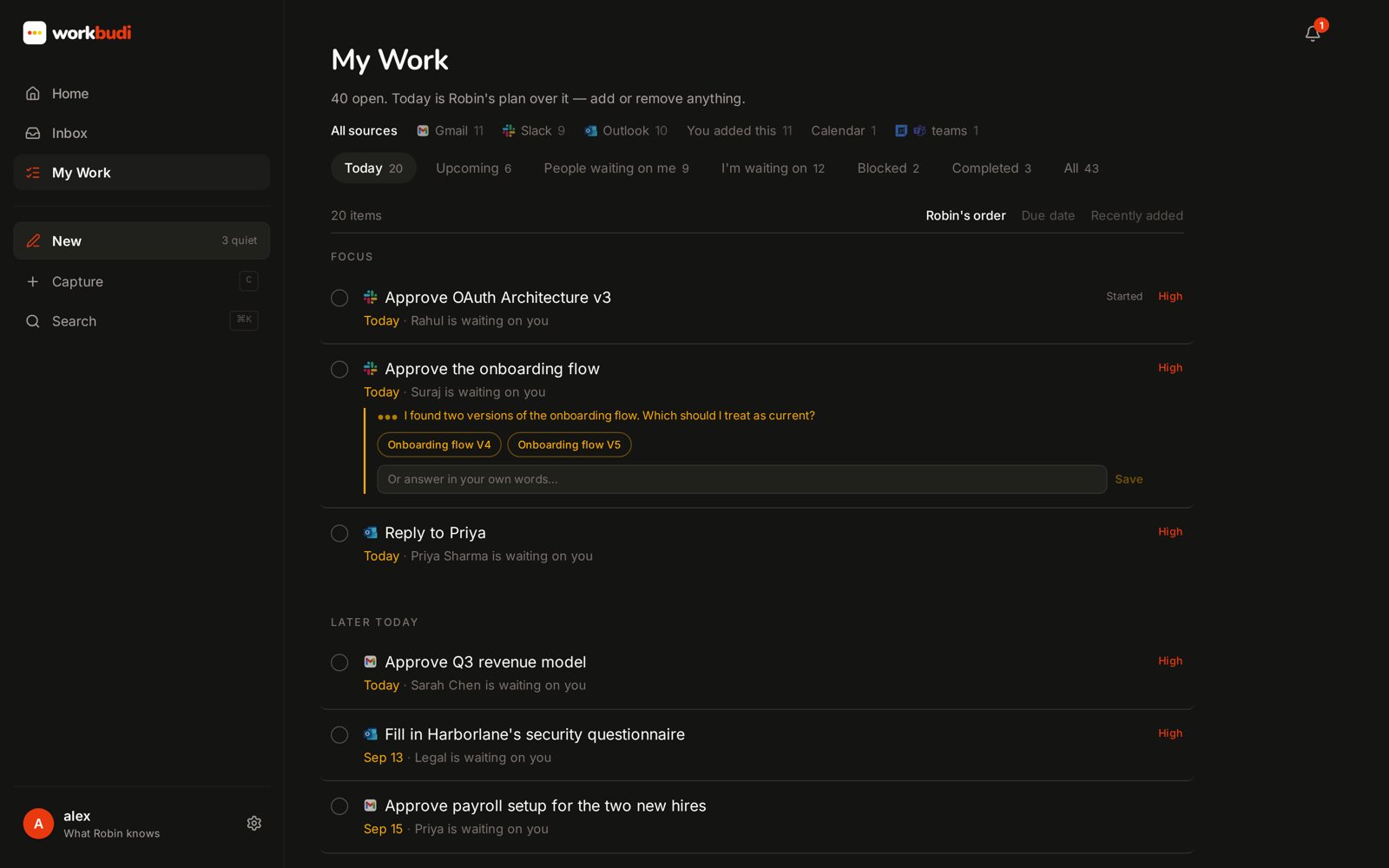 WorkBudi — My Work
